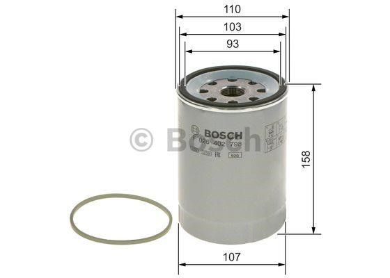 Bosch Filtr paliwa – cena 313 PLN