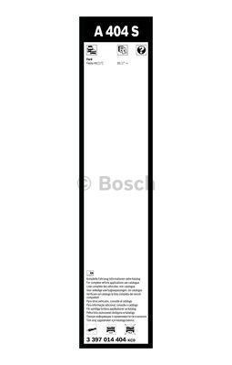 Bosch Set of frameless wiper blades Bosch Aerotwin 700&#x2F;340 – price 101 PLN