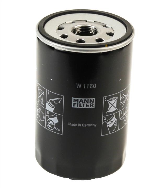 Mann-Filter W 1160 Масляный фильтр W1160: Отличная цена - Купить в Польше на 2407.PL!