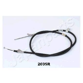 Japanparts BC-2035R Parking brake cable, right BC2035R: Buy near me in Poland at 2407.PL - Good price!