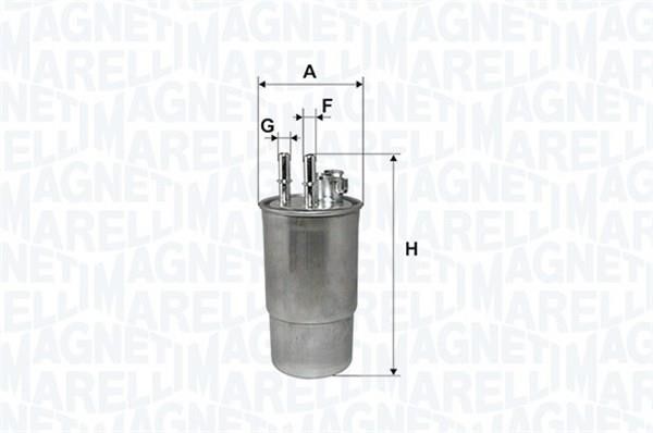 153071760393 Magneti Marelli Kraftstofffilter