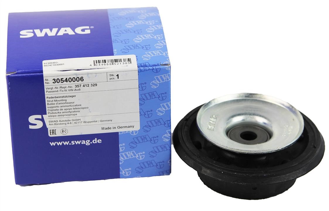 Strut bearing with bearing kit SWAG 30 54 0006