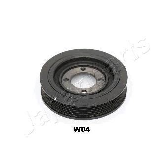 Japanparts PUW04 Pulley crankshaft PUW04: Buy near me in Poland at 2407.PL - Good price!