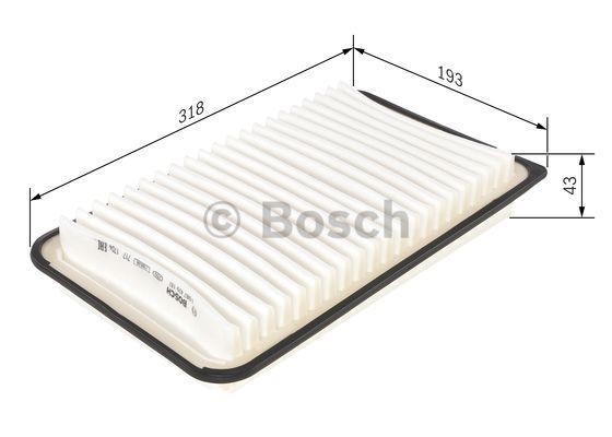 Bosch 0 986 AF2 333 Luftfilter 0986AF2333: Kaufen Sie zu einem guten Preis in Polen bei 2407.PL!