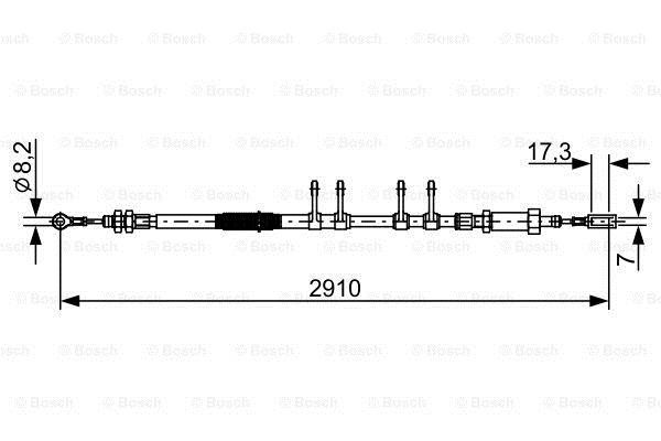 Купити Bosch 1 987 482 447 за низькою ціною в Польщі!