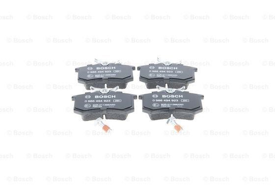 Тормозные колодки дисковые, комплект Bosch 0 986 494 923