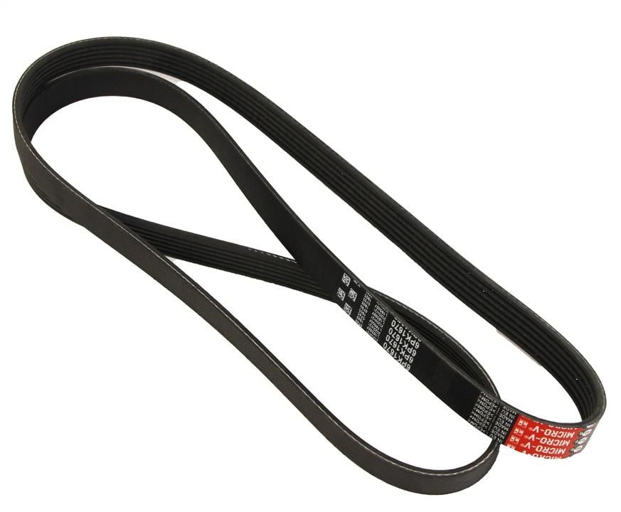 Alternator belt Jaguar XF: 6PK1670 Gates Poly-V belt 6PK1670