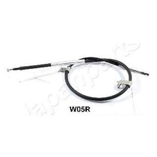 Japanparts BC-W05R Parking brake cable, right BCW05R: Buy near me in Poland at 2407.PL - Good price!