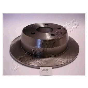 Japanparts DP-992 Rear brake disc, non-ventilated DP992: Buy near me in Poland at 2407.PL - Good price!
