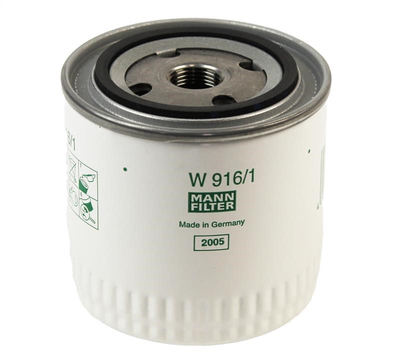 Mann-Filter W 916/1 Oil Filter W9161: Buy near me in Poland at 2407.PL - Good price!