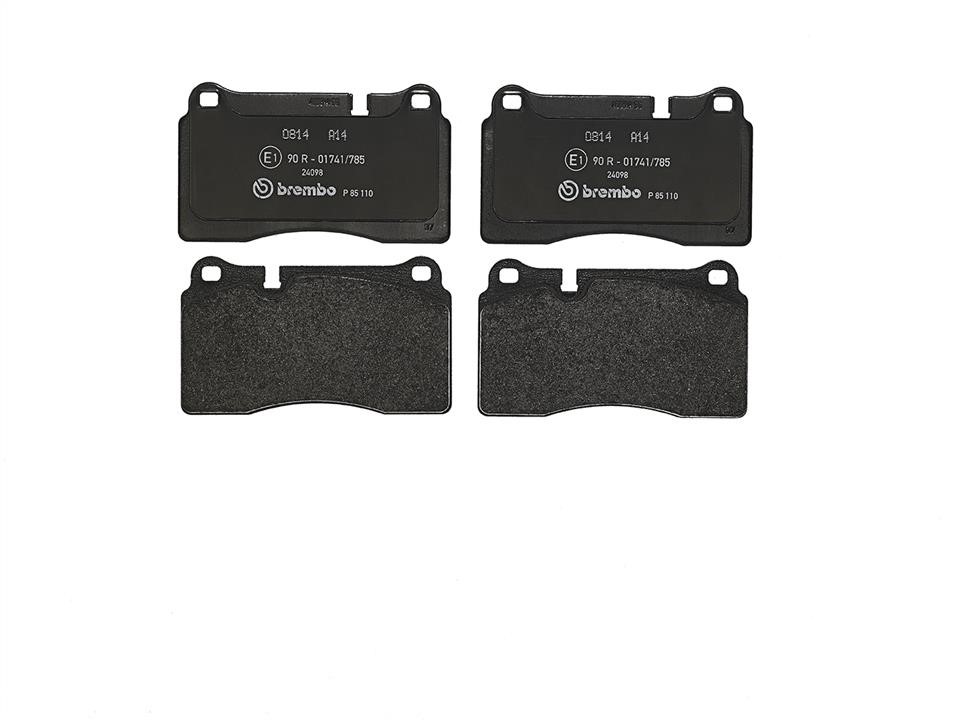 Brembo P 85 110 Brake Pad Set, disc brake P85110: Buy near me in Poland at 2407.PL - Good price!