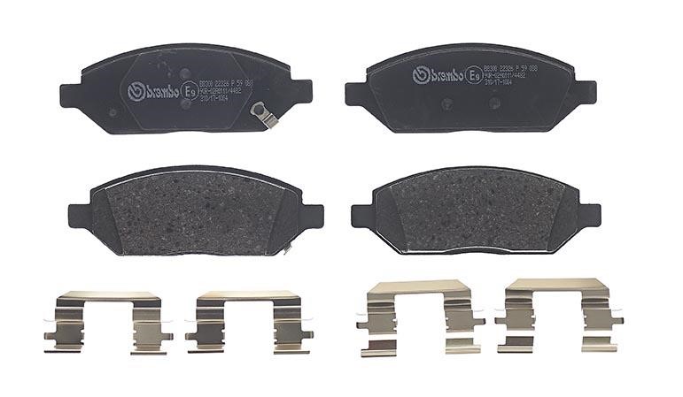 Brembo P 59 088 Klocki hamulcowe, zestaw P59088: Atrakcyjna cena w Polsce na 2407.PL - Zamów teraz! P59088 Brembo Klocki hamulcowe, zestaw