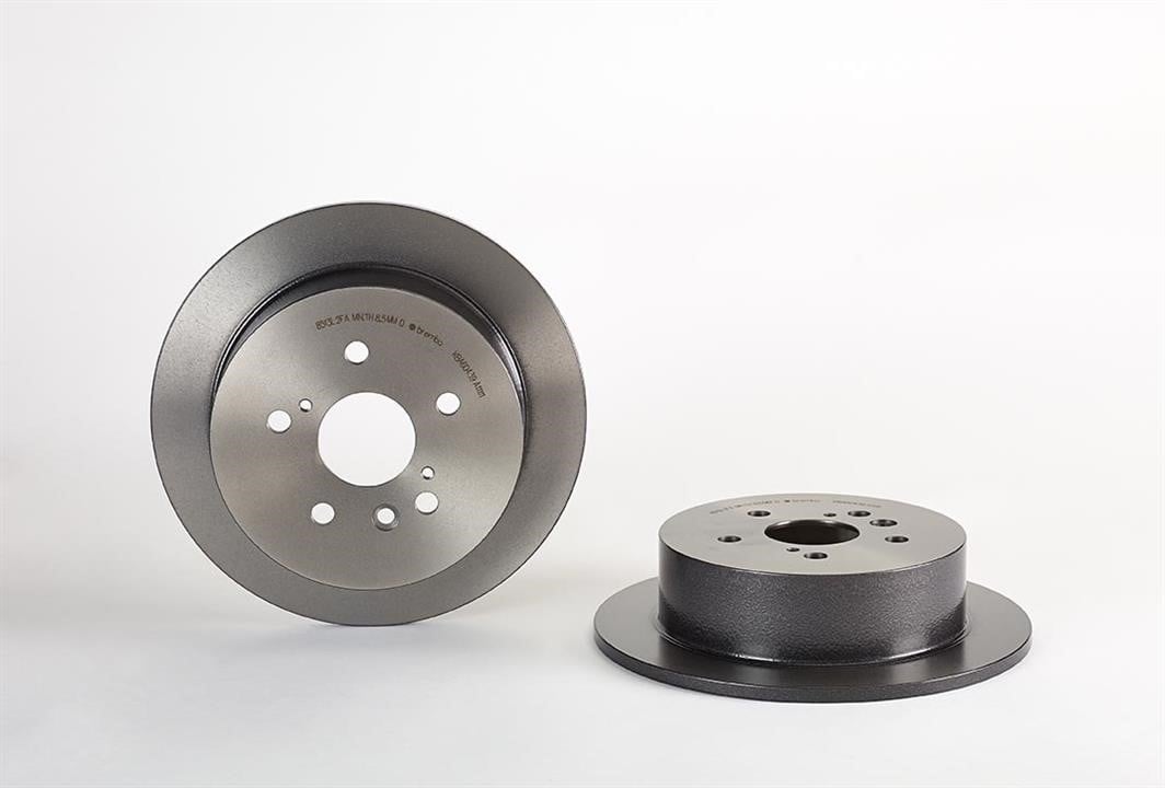 Brembo 08.A111.11 Тормозной диск задний невентилируемый 08A11111: Купить в Польше - Отличная цена на 2407.PL! 08A11111 Brembo Тормозной диск задний невентилируемый