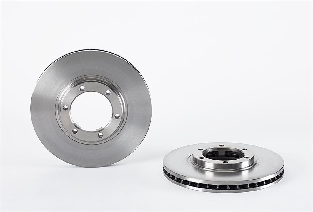 Brembo 09.A304.10 Front brake disc ventilated 09A30410: Buy near me at 2407.PL in Poland at an Affordable price!