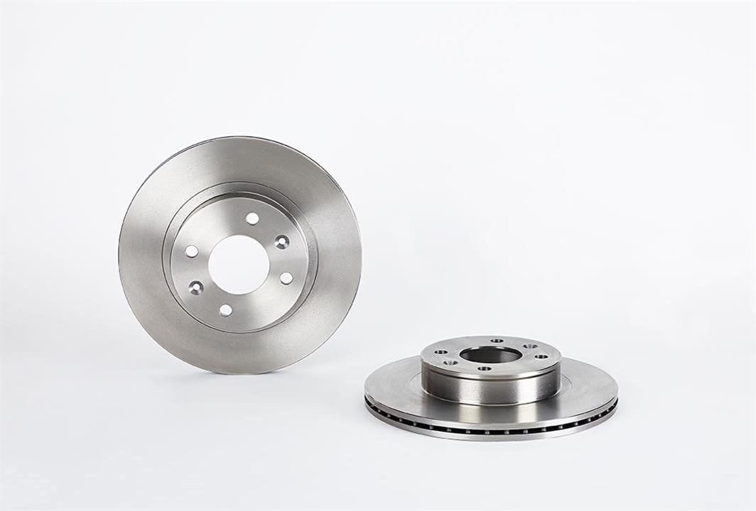 Brembo 09.A867.10 Front brake disc ventilated 09A86710: Buy near me at 2407.PL in Poland at an Affordable price!