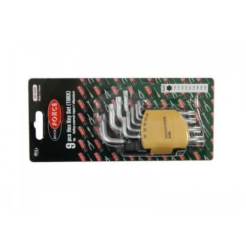 Rock Force RF-5098 Zestaw kluczy torx w kształcie litery l, 9pr. (t10, t15, t20, t25, t27, t30, t40, t45, t50) w uchwycie z tworzywa sztucznego RF5098: Dobra cena w Polsce na 2407.PL - Kup Teraz!