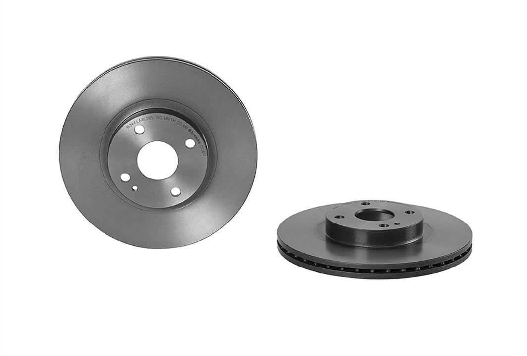 Brembo 09.C136.11 Front brake disc ventilated 09C13611: Buy near me in Poland at 2407.PL - Good price!