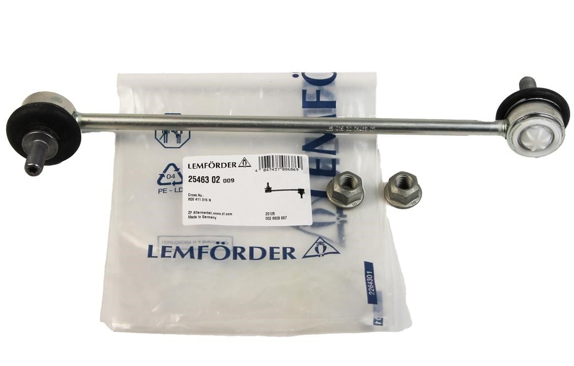 Front anti roll bar link Lemforder 25463 02