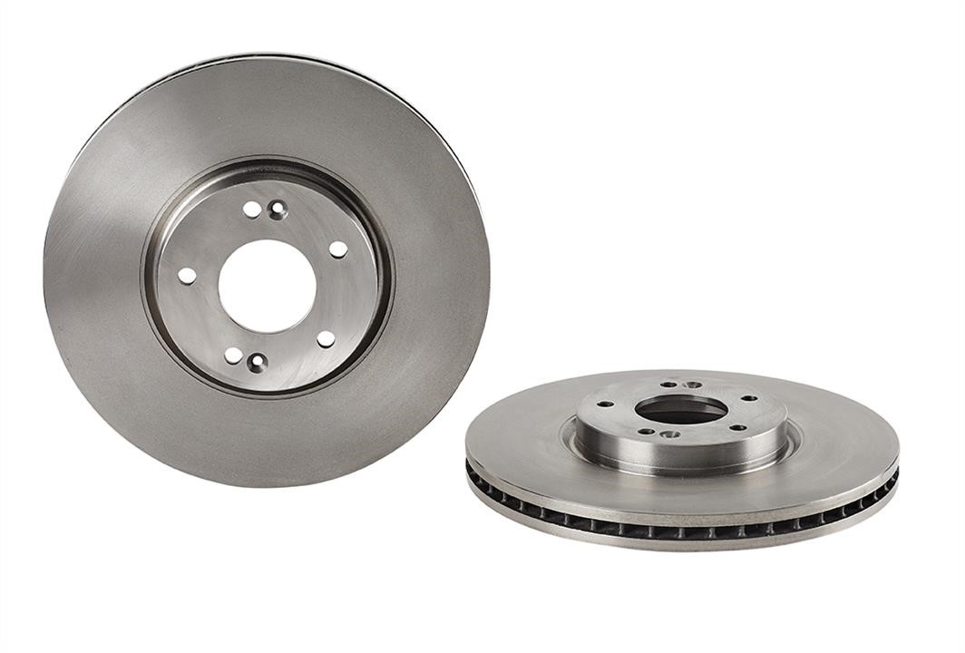 Brembo 09.A601.10 Front brake disc ventilated 09A60110: Buy near me in Poland at 2407.PL - Good price!