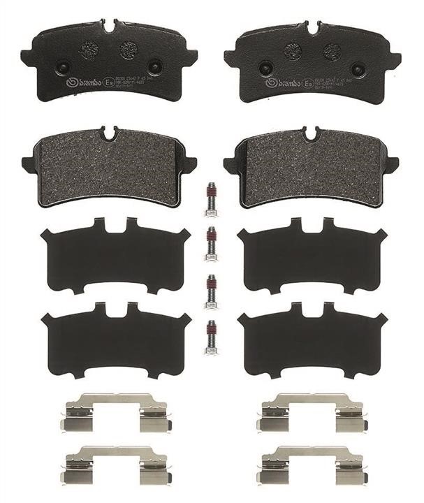P65040 Brembo Klocki hamulcowe, zestaw