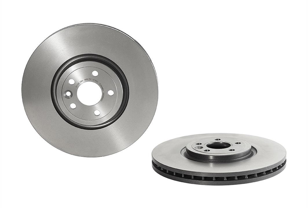 09D06421 Brembo Vented brake disc, 1 pc