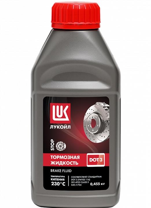 Lukoil 1338805 Brake fluid LUKOIL DOT 3, 0,455 kg 1338805: Buy near me in Poland at 2407.PL - Good price!