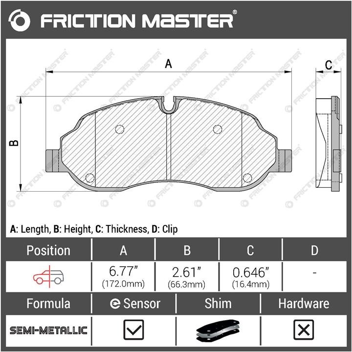 Kup Friction Master MKD1774 w niskiej cenie w Polsce!