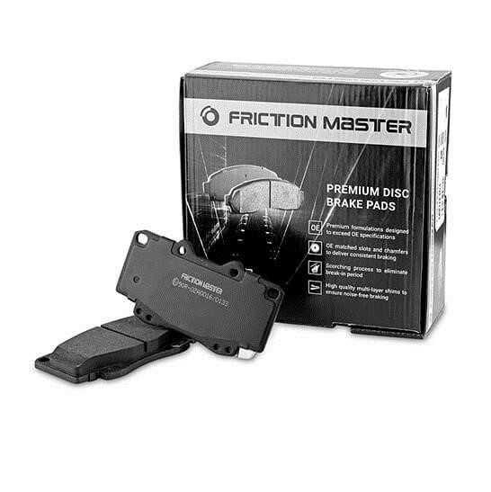 Klocki hamulcowe tarczowe Friction Master Black, komplet Friction Master MKD1663