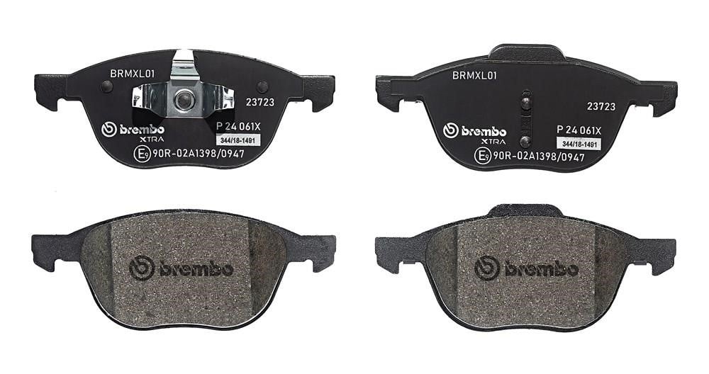 Bremsbelagsatz Ford Grand C-Max: P24061X Brembo BREMBO XTRA Scheibenbremsbeläge, Satz