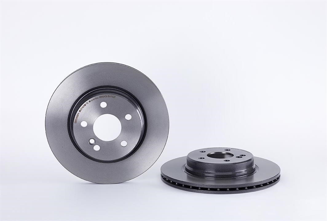 Brembo 09.A742.21 Rear ventilated brake disc 09A74221: Buy near me in Poland at 2407.PL - Good price!