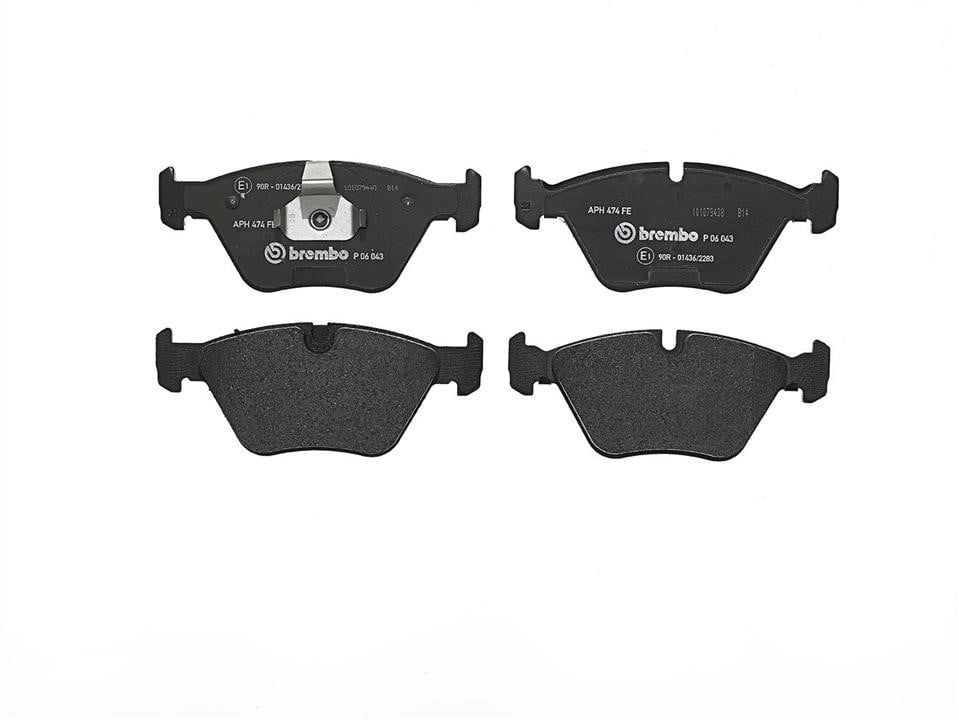 P06043 Brembo Bremsbelagsatz