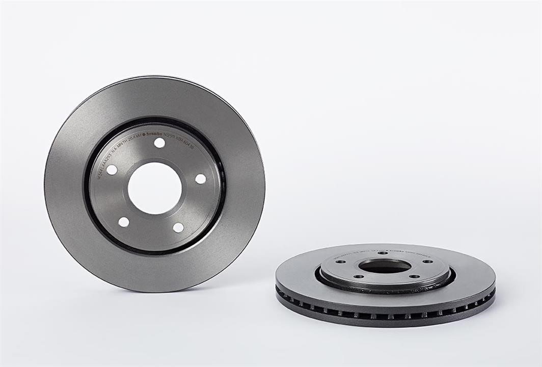 09N12511 Brembo Front vented brake disc
