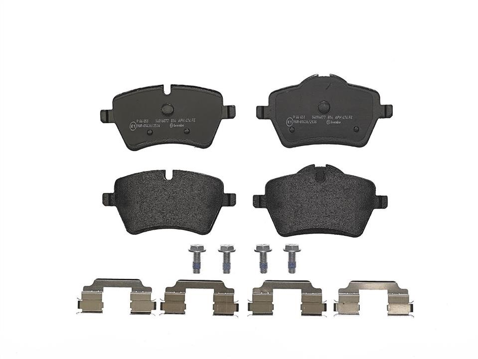 P06051 Brembo Bremsbelagsatz