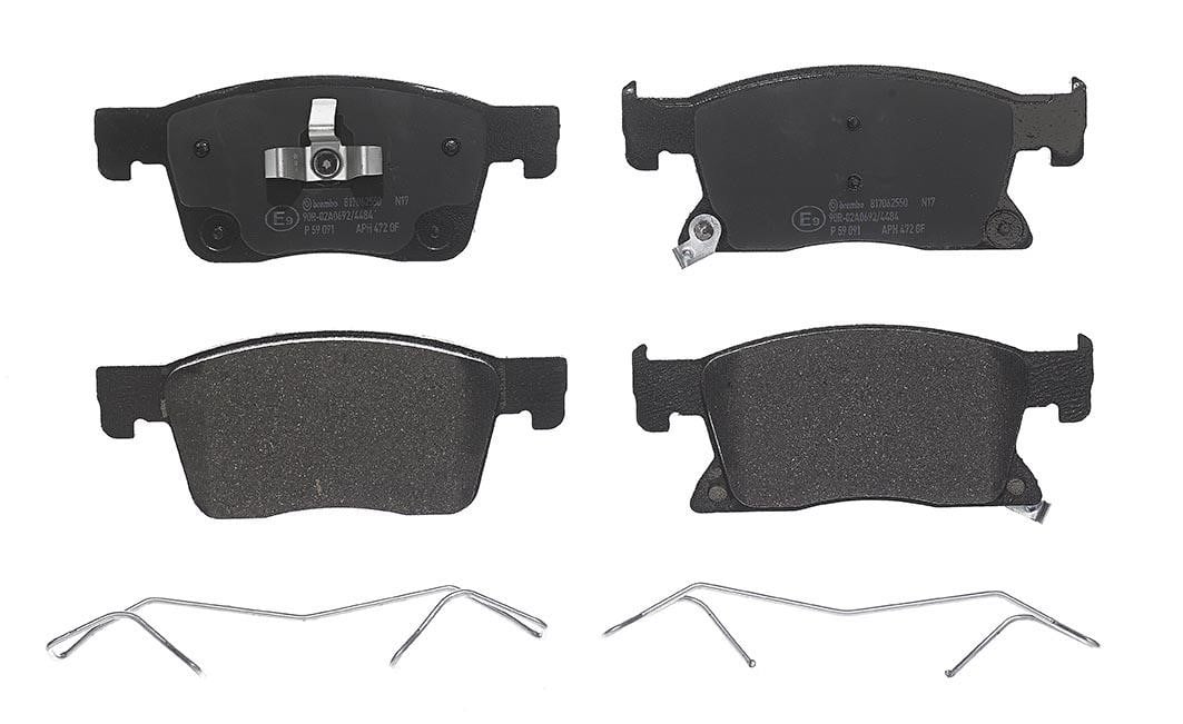 P59091 Brembo Klocki hamulcowe, zestaw