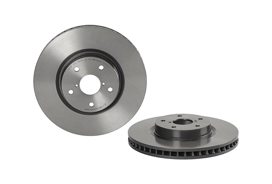 09D24511 Brembo Front vented brake disc