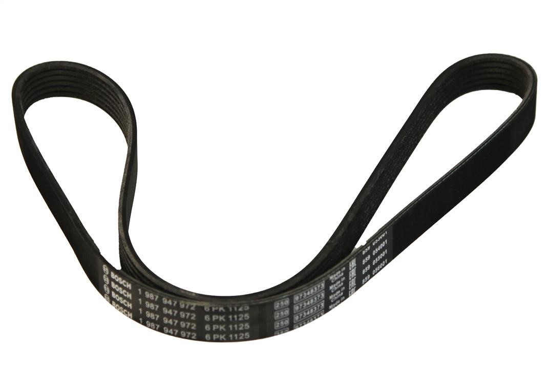 1987947972 Bosch Poly-V belt 6PK1125