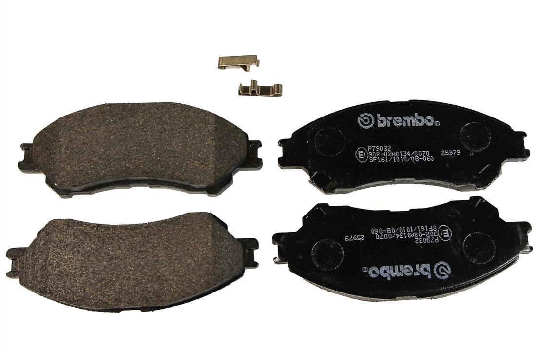 Brembo P 79 032 Brake Pad Set, disc brake P79032: Buy near me in Poland at 2407.PL - Good price!