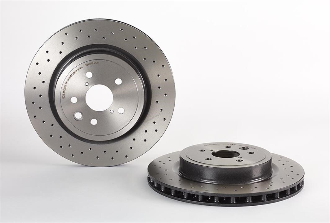 Brembo 09.A301.11 Rear ventilated brake disc 09A30111: Buy near me in Poland at 2407.PL - Good price!