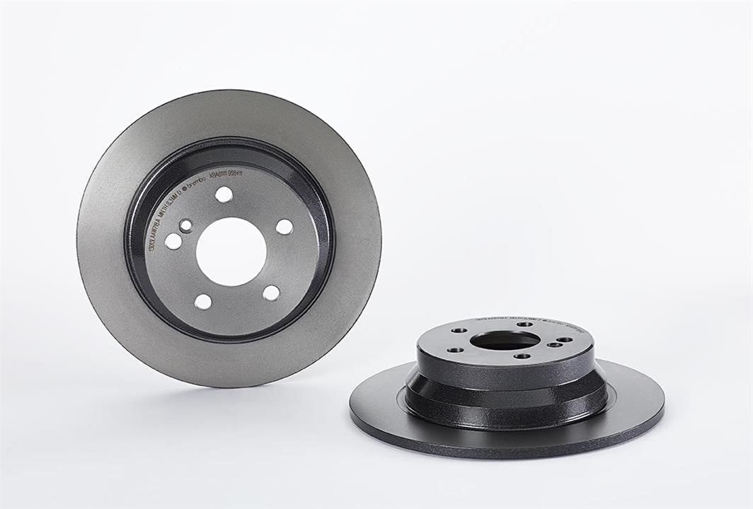 08958411 Brembo Bremsscheibe hinten voll