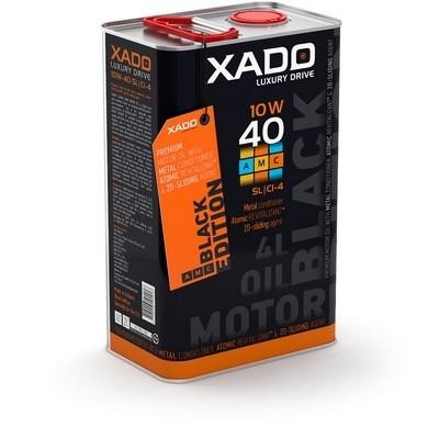 Xado ХА 22275 Engine oil Xado Luxury Drive AMC Black Edition 10W-40, 4L 22275: Buy near me in Poland at 2407.PL - Good price!