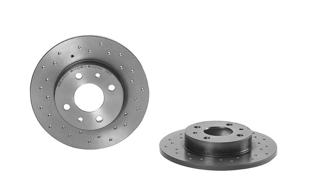 Brembo 08.5085.1X Unventilated brake disc 0850851X: Buy near me in Poland at 2407.PL - Good price!