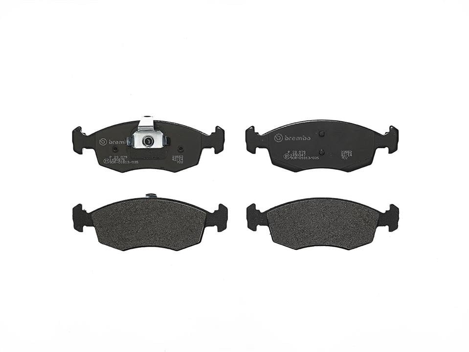 Колодки Fiat Albea (Фиат Альбеа): P23079 Brembo Тормозные колодки дисковые, комплект