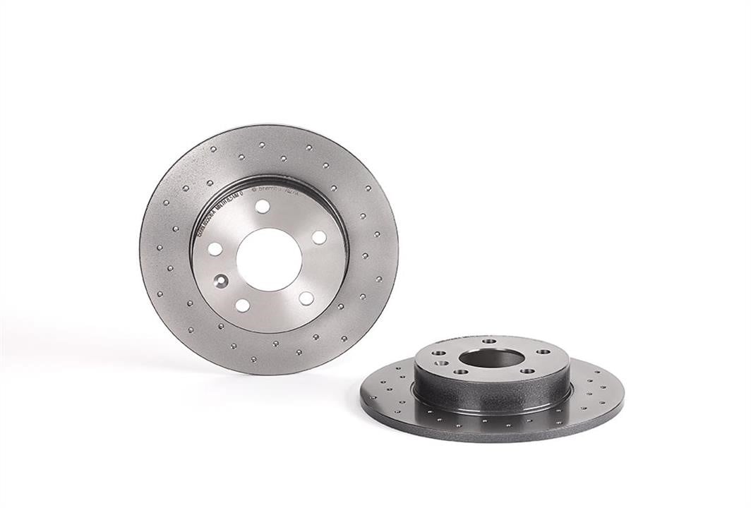 Brembo 08.7627.1X Unventilated brake disc 0876271X: Buy near me in Poland at 2407.PL - Good price!