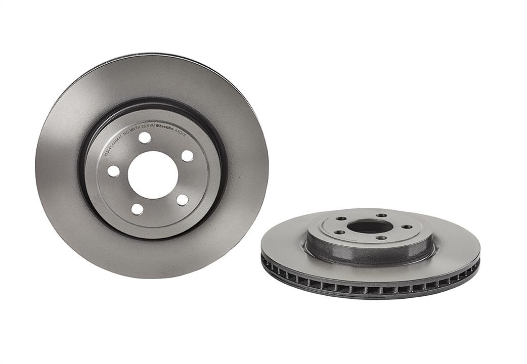 Brembo 09.A404.11 Ventilated disc brake, 1 pcs. 09A40411: Buy near me at 2407.PL in Poland at an Affordable price!