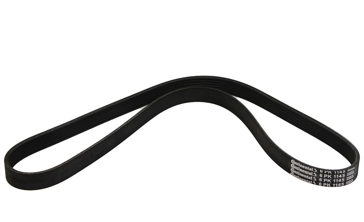 Antriebsriemen für Lichtmaschine Renault 11: 6PK1145 Contitech Keilrippenriemen 6PK1145