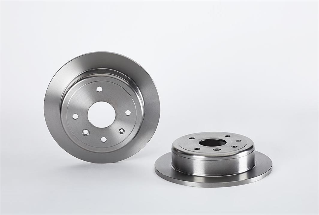 Brembo 08.A872.10 Rear brake disc, non-ventilated 08A87210: Buy near me in Poland at 2407.PL - Good price!