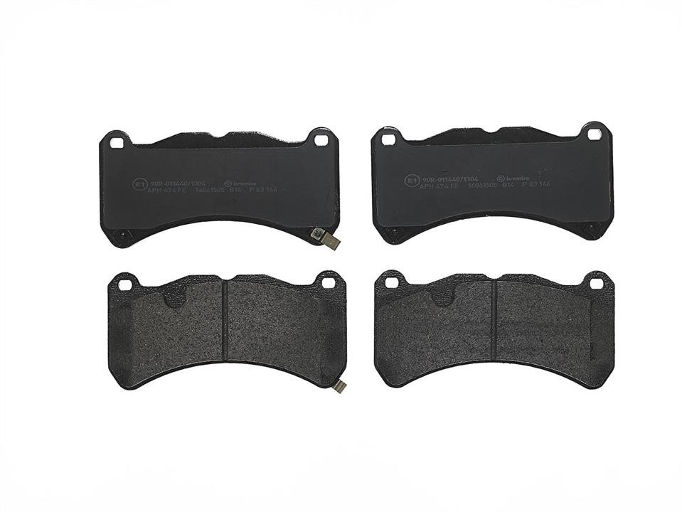Klocki hamulcowe Lexus IS: P83146 Brembo Klocki hamulcowe, zestaw