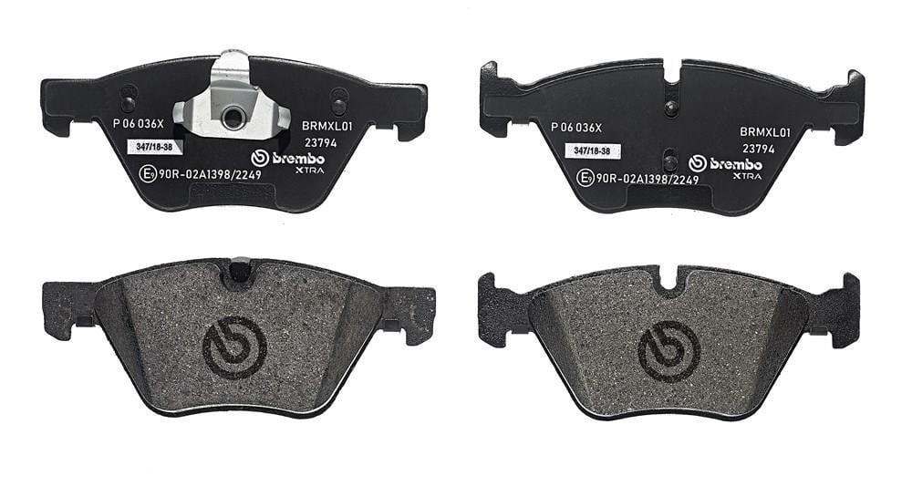 P06036X Brembo BREMBO XTRA Scheibenbremsbeläge, Satz