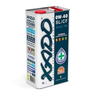 Xado XA 28503 Моторное масло Xado Atomic Oil Arctic-54 0W-40, 20л XA28503: Отличная цена - Купить в Польше на 2407.PL!