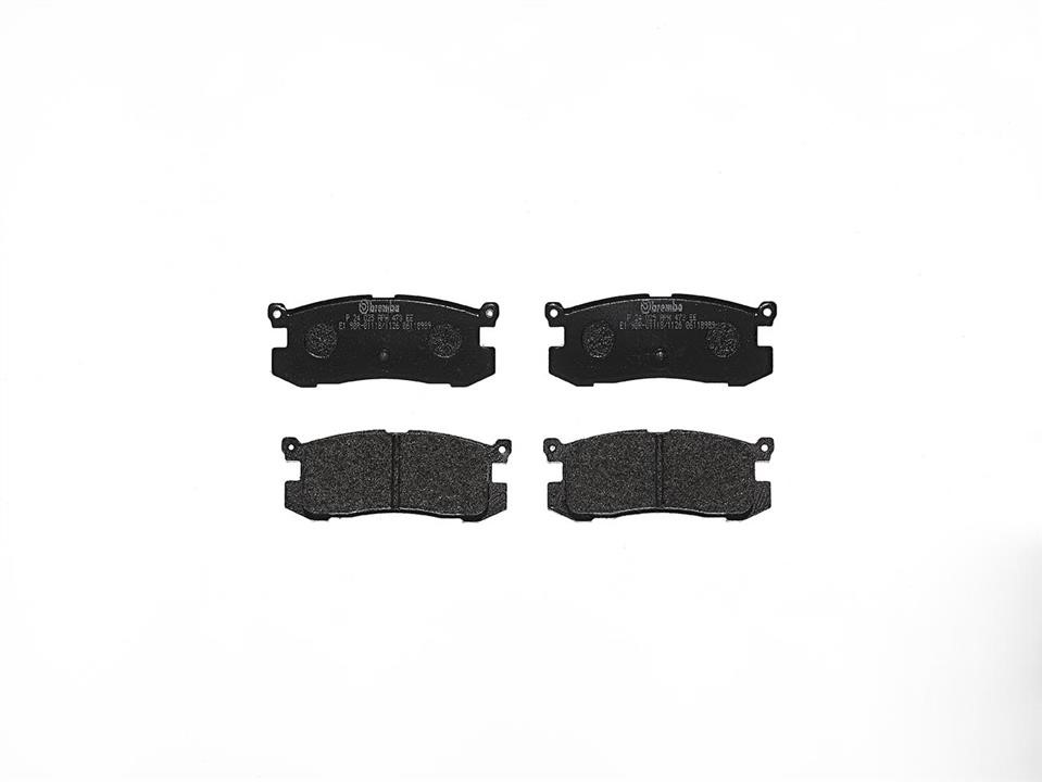 Brembo P 24 025 Brake Pad Set, disc brake P24025: Buy near me in Poland at 2407.PL - Good price!